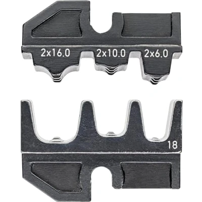 Imagen de Knipex Alicate para crimpar punteras huecas con fundas multicomponentes 180 mm 97 72