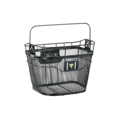 Imagen de Topeak Front Cesta Delantera con fijador (3 Unidades, 16 L), Color Negro, Unisex Adulto, Talla única