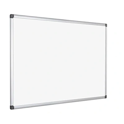 Imagen de Bi Office Maya Pizarra blanca no magnética con marco de aluminio, 600 x 450 mm