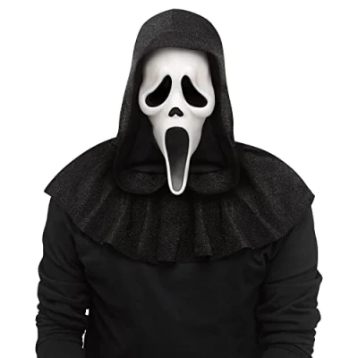 Imagen de Fun World 25 Aniversario Fantasma Cara Scream Máscara