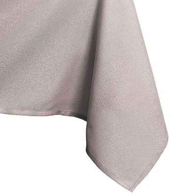Imagen de AmeliaHome Mantel con Efecto Loto Resistente al Agua poliéster Poudre Rosa Empire 120x160 cm Ovalado