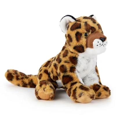Imagen de Zappi Co Peluche Jasper el Jaguar Jag (22cm) Compañero Manchado Suave, Mimoso, 100% Reciclado Poderoso de la Jungla