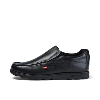 Imagen de Kickers Fragma15 Slip Mto Lthr Am, Mocasines para Hombre, Negro (Black), 44 EU