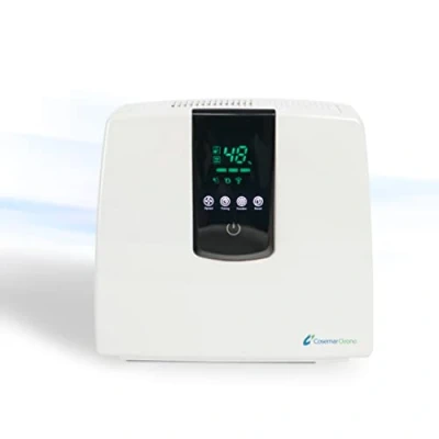 Imagen de Ozono Hogar Purificador de Aire Digital 5 en 1 con CADR 104,5 m3/h, Filtro HEPA y Carbón Activo Ideal para Alergias el Desinfectar Función