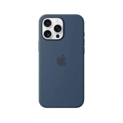 Imagen de Apple Silicio Back Cover Azul Oscuro MagSafe iPhone 16 Pro Max