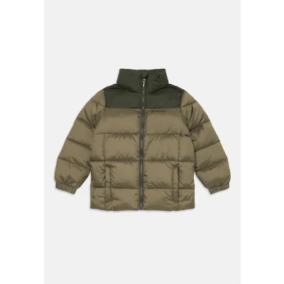 Imagen de Columbia chaqueta Puffect 2 para niños jóvenes, acolchada, verde piedra, verde, talla XS