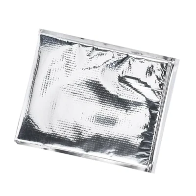 Imagen de Starbun Bolsa con Aislamiento 3 Tipos 5pcs/Set de Almacenamiento Alimentos Papel Aluminio Enfriador térmico Plata(25 * 30cm)