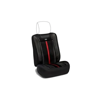 Imagen de Momo STRIPE SCU03BR Cubreasiento negro, Rojo cuero