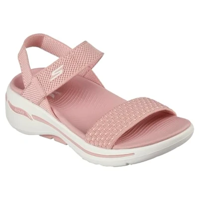 Imagen de Skechers GO WALK ARCH FIT Polis Sandalias con plataforma, Mujer, Talla: 40, Ros Zapatos