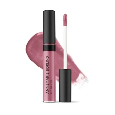 Imagen de ANNEMARIE BÖRLIND labios Eficaz Natural Beauty Lip Gloss Dewy Rosé (9 ml) Brillo de color intenso y cuidado para suaves, con ácido hialurónico hidratante, vegano