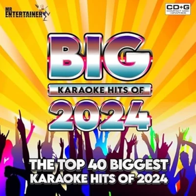 Imagen de Mr Entertainer Big Karaoke Hits of 2024 CDG Pack. Las 40 últimas canciones pop