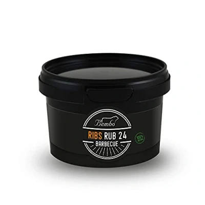 Imagen de Bembo BARBECUE Ribs BBQ Rub Condimento Mezclas de Especias para Barbacoa Spices &amp; Made in Italy 220g