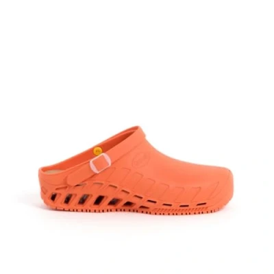 Imagen de Scholl Clog EVO, Zuecos Sanitarios Profesionales, Unisex Adulto, Naranja, 45 EU