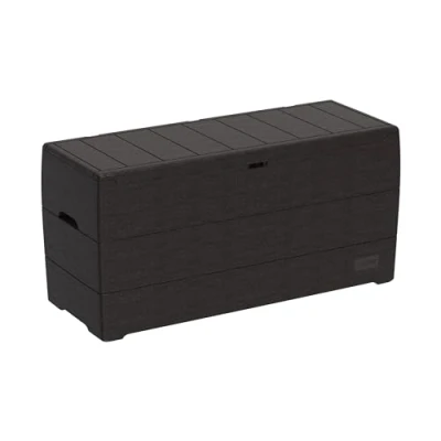 Imagen de Duramax Baúl PVC, Color marrón, con 270L de capacidad, óptimo para el Almacenamiento Utensilios