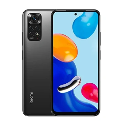 Imagen de Xiaomi Redmi Note 11 Smartphone 6.43&quot; FHD + DotDisplay, 90Hz FHD+ AMOLED 50MP Al Quad Camera, 5000mAh (typ) batería, Dual SIM 6G 128GB Graphite Grey [Versión Global]