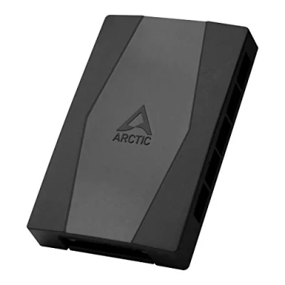 Imagen de ARCTIC Case Fan Hub Distribuidor de ventilador PWM 10 pliegues con alimentación SATA, negro, ACFAN00175A