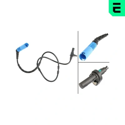 Imagen de OPTIMAL 06 S314 Sensor de ABS Eje trasero izquierda, trasero, derecha activo 680 30 BMW: X3