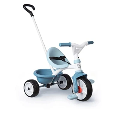 Imagen de Smoby Triciclo Be Move Azul Infantil a Partir de 15 Meses Control Parental Ajustable y extraíble 7600740331