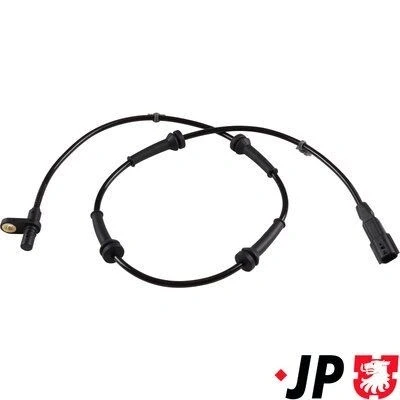 Imagen de JP GROUP 4097103600 Sensor de ABS Eje trasero izquierda, trasero, derecha activo 925 negro NISSAN: Qashqai 2