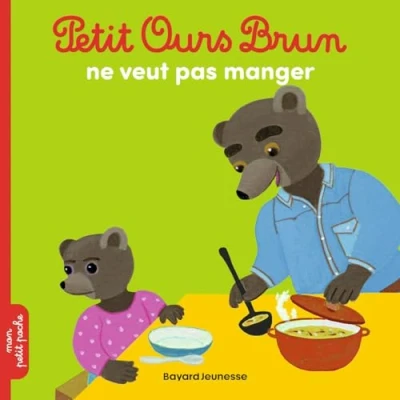 Imagen de Petit Ours Brun Ne Veut Pas Manger (ebook)