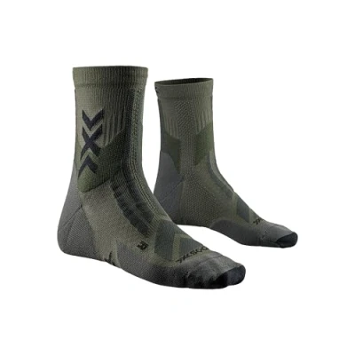 Imagen de X Socks Hike Discover Ankle, Calcetines, Unisex adulto, Dark Sage/Black, 45 47