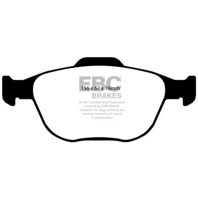 Imagen de EBC Brakes DP41641R Juego de pastillas freno Eje delantero FORD: Focus Mk1 Hatchback, Familiar