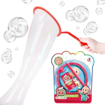 Imagen de Toyland® Cocomelon Giant Bubble Making Kit CREA enormes Burbujas Juguetes al Aire Libre Juegos de jardín