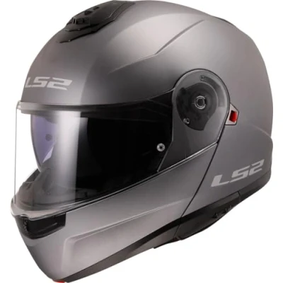 Imagen de LS2, Casco Moto Modular Strobe II Matt Titanium, XXXL