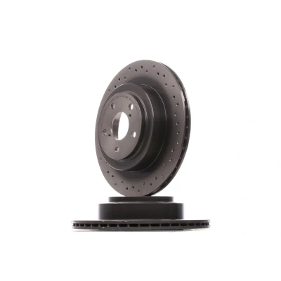 Imagen de BREMBO 09.B041.1X Disco de freno 290 18 5 perforado/ventil. int. revestido altamente carbonizado SUBARU: Impreza II Berlina, Outback III