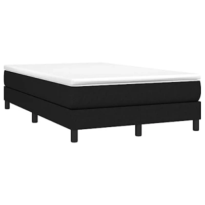 Imagen de vidaXL Estructura de Cama, Somier Matrimonio Listones, Base Cama Tapizada, Mueble para Dormitorio Hogar, Tela Gris Claro 120x200 cm