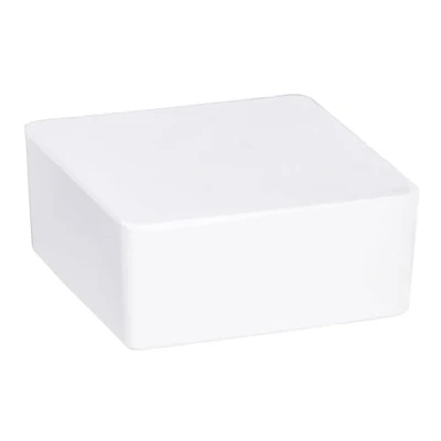 Imagen de WENKO Deshumificador Cube 500 g para rellenar naranja, Cloruro de calcio, 10 x 5 cm, Blanco