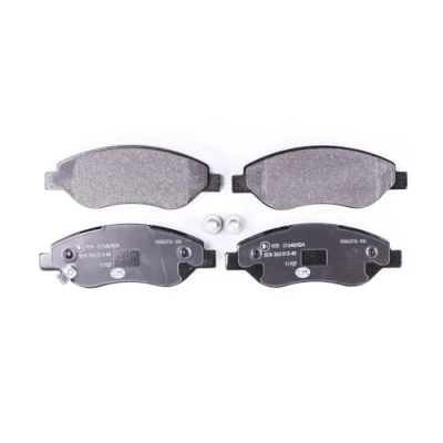Imagen de HELLA 8DB 355 013 401 Juego de pastillas freno no preparado para indicador desgaste con tornillos pinza OPEL: Corsa D Hatchback