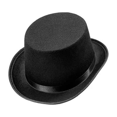 Imagen de Widmann sombrero de copa para niños, tocado, sombrero, fieltro, accesorio disfraz, accesorio, lema fiesta, carnaval