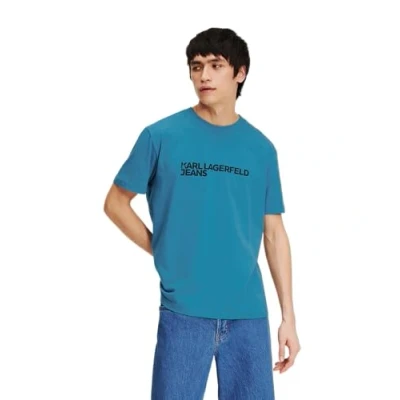 Imagen de Karl Lagerfeld Jeans Regular TEE Camiseta estampada, Hombre, Talla: Large, Hydro