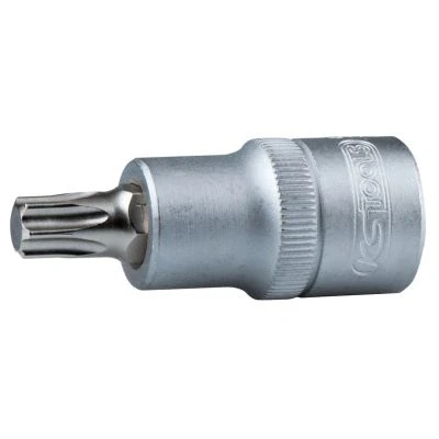 Imagen de KS TOOLS 911.1369 Piezas insertables de llave cubo 1/2 DIN3120, ISO1174 T60 Acero cromo vanadio Torx moleteado
