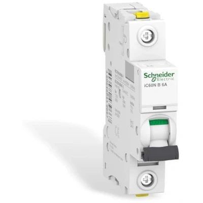 Imagen de Schneider Electric A9F03106 Interruptor de Circuito 6 A 230 V, Blanco