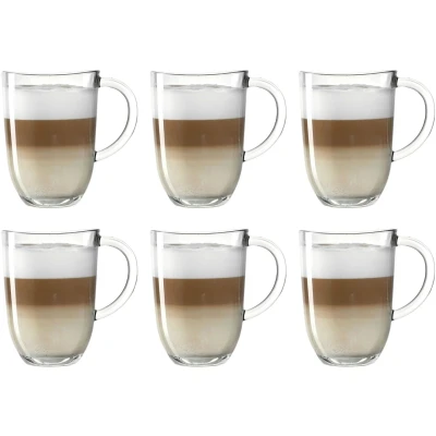 Imagen de Leonardo Latte Macchiato Glasses Napoli 380 ml 6 Pieces