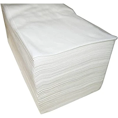 Imagen de Onlissa Toallas Desechables Spun Lace 40 * 80 cm, 100 Unds, Peluqueria/Estetica, Color Blanco