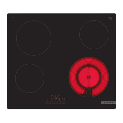 Imagen de ¡Oferta 8% ! Bosch Pkf611bb8e Vitroceramica Independiente Radiantes 4 Zonas Coccion Ancho 60 Cm