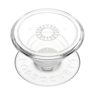 Imagen de PopSockets: PopGrip Soporte y Agarre para Teléfonos Móviles Tablets con un PopTop Intercambiable Clear