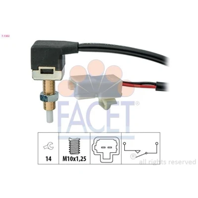 Imagen de Conmutador, accionamiento embrague (control crucero) FACET 7.1302