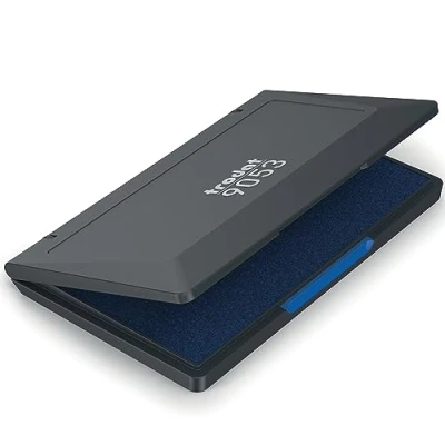 Imagen de trodat Tampon encreur 9053, bleu, 160 x 90 mm