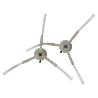 Imagen de vhbw 2X Cepillo Lateral Compatible con Proscenic M7 Pro, Robot Aspirador Set cepillos, Izquierda/Derecha, Blanco