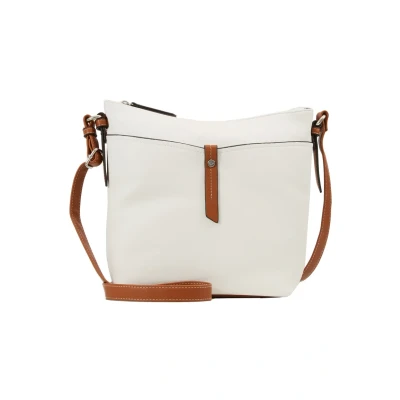 Imagen de Tom Tailor Acc Novara, Bolso de Hombro para Mujer, Blanco (Weiß), 28x25x8.5 Centimeters (W x H L)