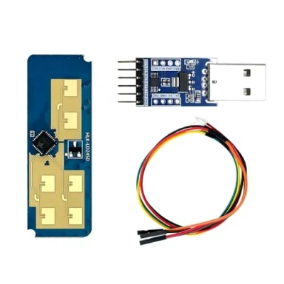 Imagen de HiCOZZIE 24G HLK LD2450 Módulo de Sensor Radar Seguimiento Movimientos Humanos Ondas Milímétricas Distancia Detección 8 M Casa Inteligente B Instalación Fácil