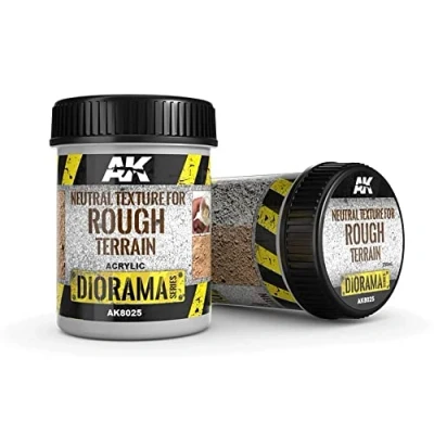 Imagen de AK Interactive : Pasta Terrains Texture Terreni Irregulari 250 ml Producto base (crilico)
