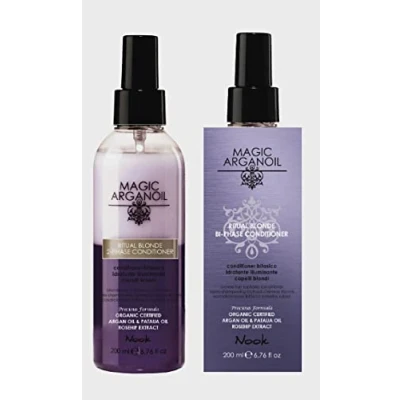 Imagen de Magic Arganoil Ritual Blonde 2 Phase Conditioner Bifasico Illuminante Capelli Biondi 200ml