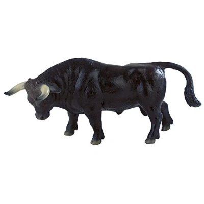 Imagen de Bullyland 62567 Figura de Juego, Toro Manolo, Aprox. 16 cm Altura, Pintada a Mano, sin PVC, para Que los niños jueguen Forma imaginativa, Color Colorido (62567)