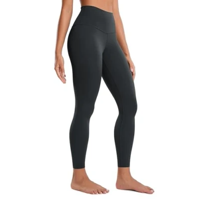 Imagen de CRZ Yoga Mujeres Butterluxe Leggings 64cm Cintura Alta Ultra Suave Estirar Ejercicio Polainas Melanita 40