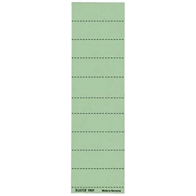 Imagen de Esselte Leitz schildchen en blanco, Universal de pegatinas 4 líneas, 100 unidades), color verde